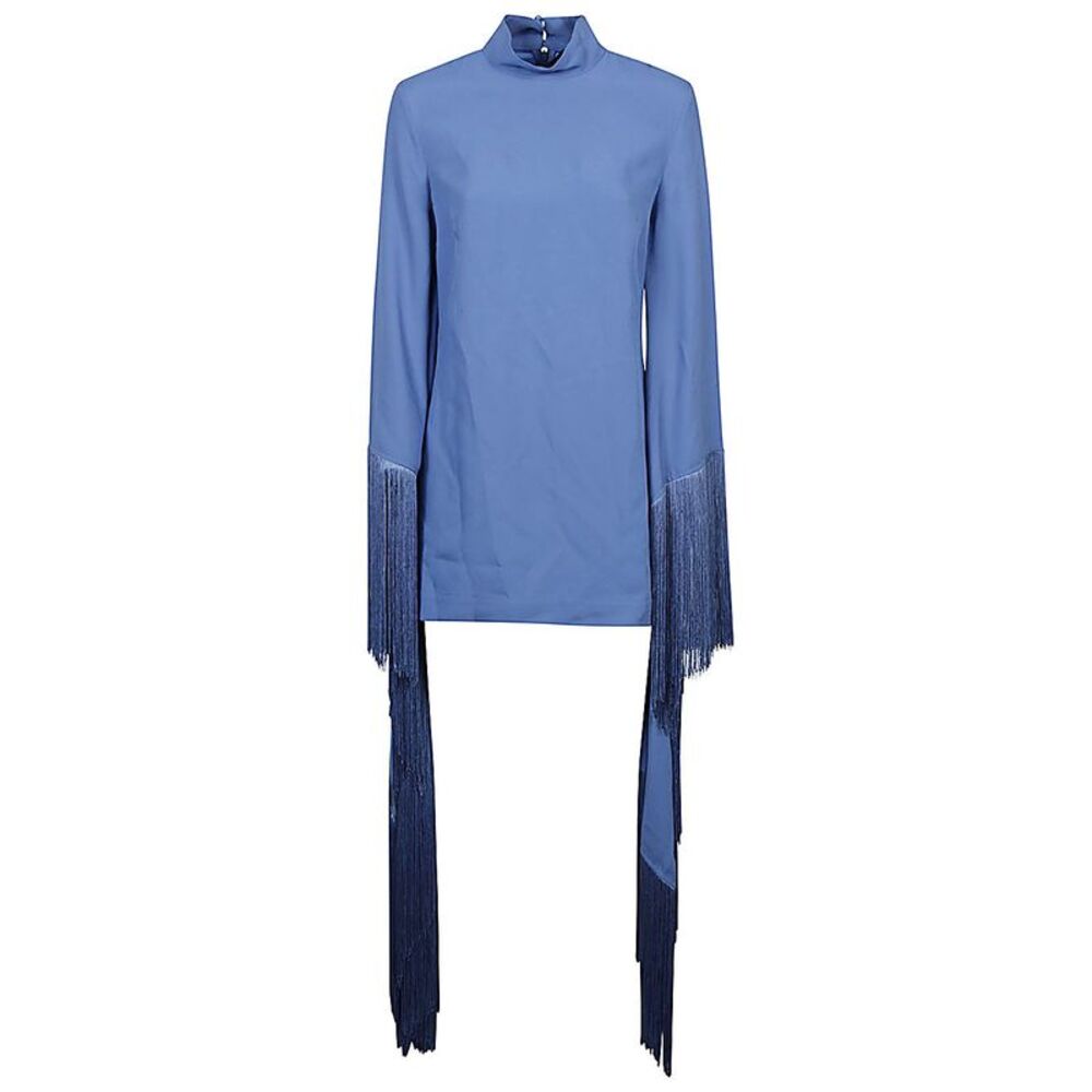 Taller Marmo Women Mini Del Mar Fringed Mini Dress